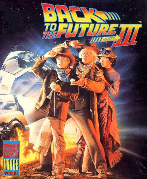 Back To The Future III box art