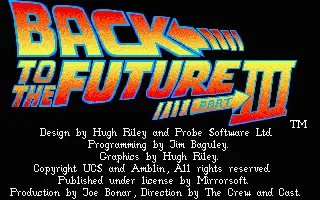 Back To The Future III screenshot