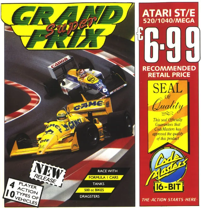 Super Grand Prix box art