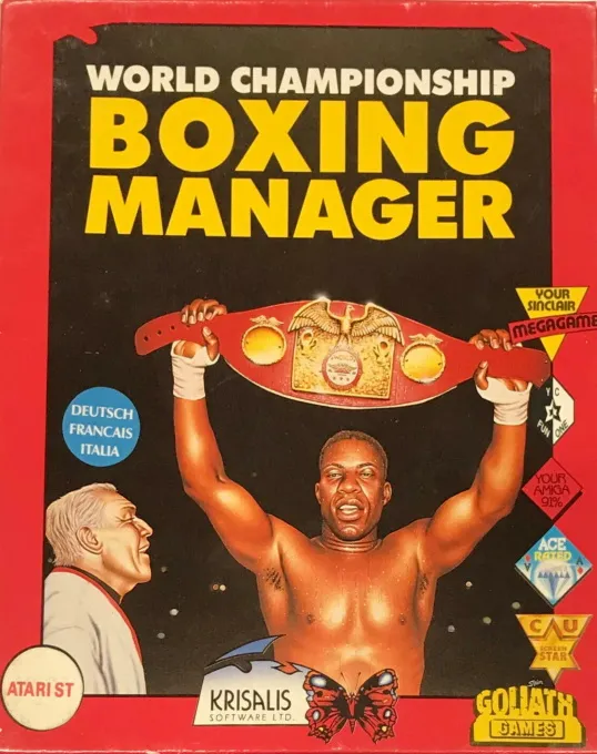 World Championship Boxing Manager box art