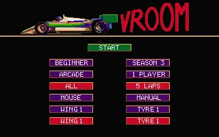 Backdrop artwork for Vroom Multiplayer