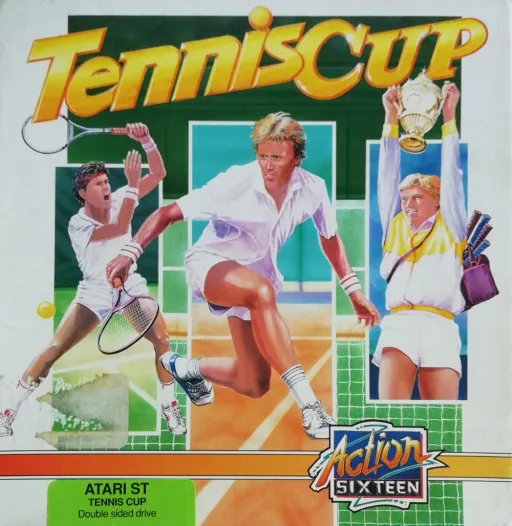 Tennis Cup (Europe) (Budget - Action Sixteen) cover art for Atari ST