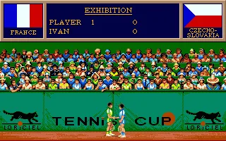 Tennis Cup (Europe) (Budget - Action Sixteen) screenshot