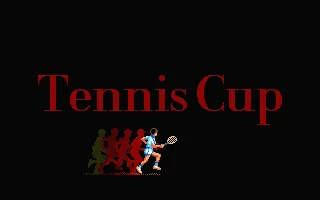 Tennis Cup (Europe) (Budget - Action Sixteen) title screen