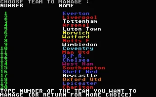Football Manager screenshot