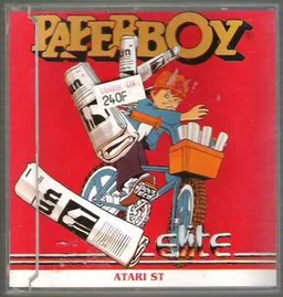Paperboy (Europe) (Compilation - Finale) cover art for Atari ST