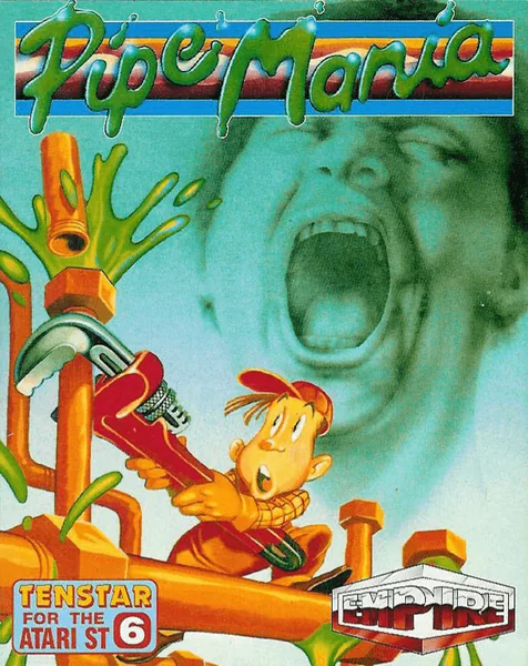 Pipe Mania cover art for Atari ST