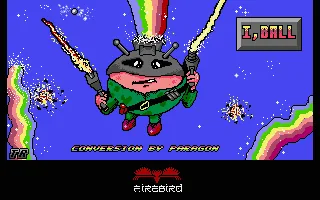 I, Ball title screen