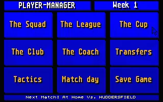 Player Manager (Europe) (Compilation - Football Crazy Challenge) screenshot
