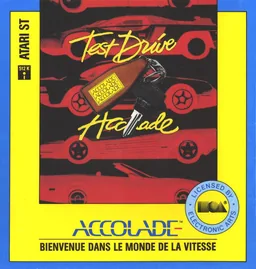 Test Drive (Europe) (Compilation - Accolade All Time Favourites) cover art for Atari ST