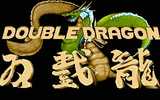 Double Dragon (Europe) (Compilation - Magnum 4) title screen