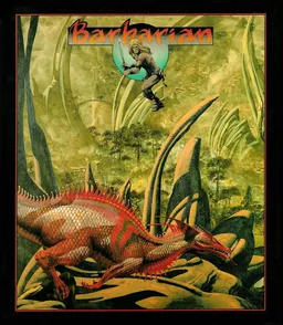 Barbarian - The Ultimate Warrior cover art for Atari ST
