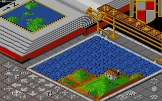 Populous - The Promised Lands (Europe) (Amiga + ST) (Addon) screenshot