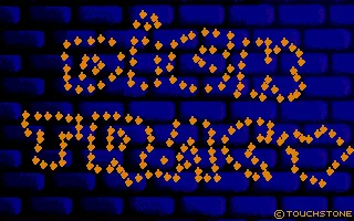 Dick Tracy title screen