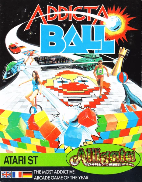 Addictaball cover art for Atari ST