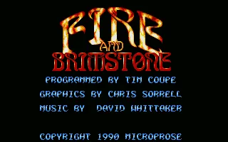 Fire and Brimstone screenshot