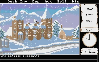 Manoir de Mortevielle, Le screenshot