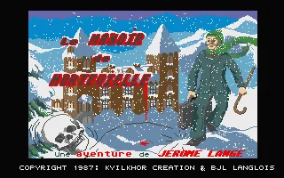 Manoir de Mortevielle, Le title screen