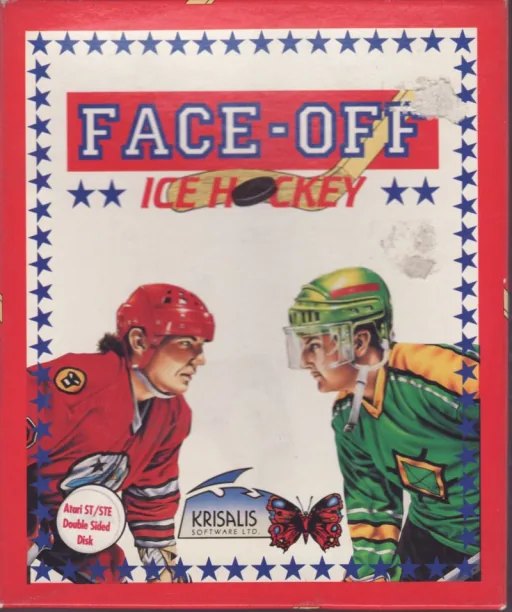 Face-Off Ice Hockey cover art for Atari ST