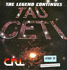 Tau Ceti cover art for Atari ST
