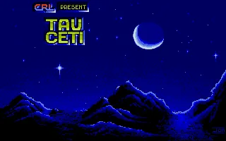 Tau Ceti title screen