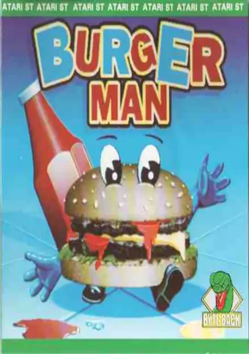 Burger Man cover art for Atari ST