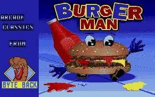Burger Man title screen