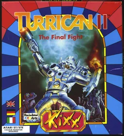 Turrican II - The Final Fight (Europe) (Budget - Kixx) cover art for Atari ST