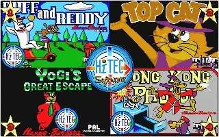 The Hi-Tec Hanna-Barbera Cartoon Character Collection title screen