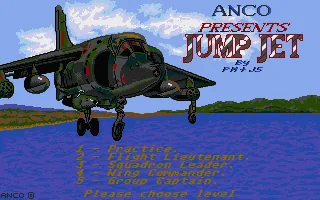 Jump Jet title screen