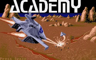 Academy - Tau Ceti II title screen
