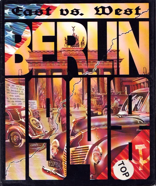 East vs. West Berlin 1948 cover art for Atari ST