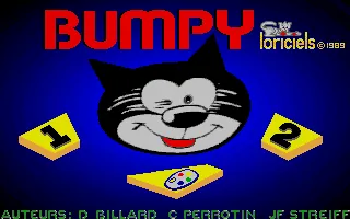 Bumpy title screen