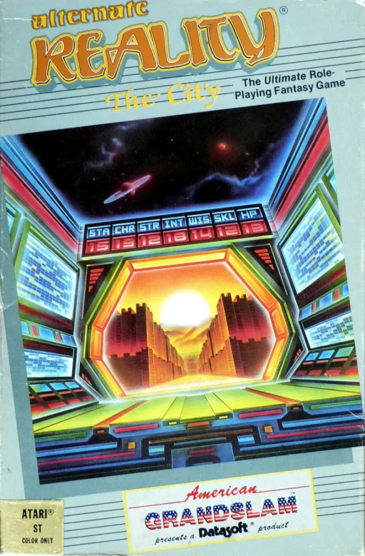Alternate Reality - The City cover art for Atari ST