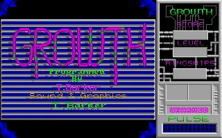 Growth title screen