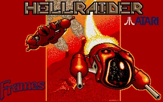 Hellraider title screen
