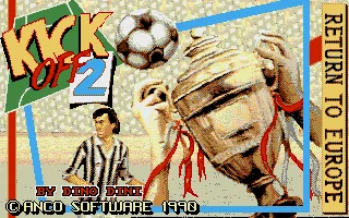 Kick Off 2 - Return to Europe (Europe) (v2.1e) title screen