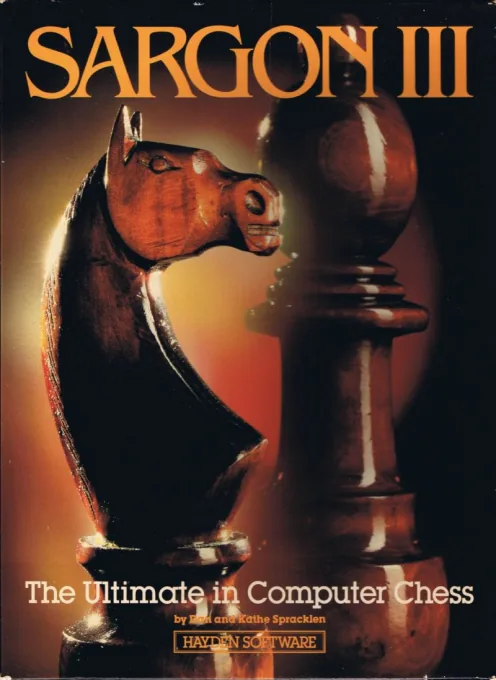 Sargon III cover art for Atari ST