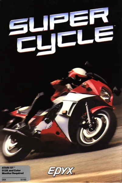 Super Cycle cover art for Atari ST