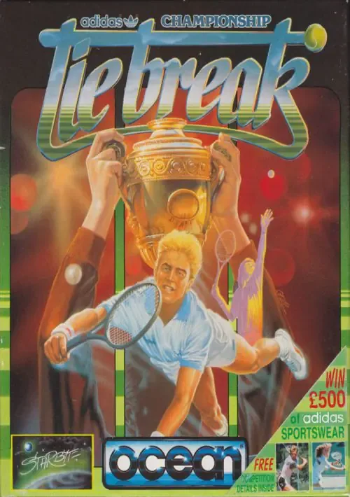 Adidas Championship Tie Break cover art for Atari ST