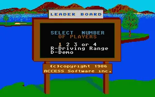 Leader Board screenshot