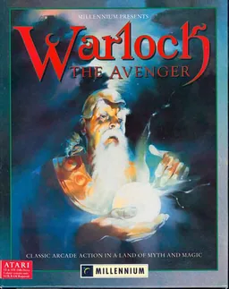 Warlock (Europe) (The Edge) cover art for Atari ST