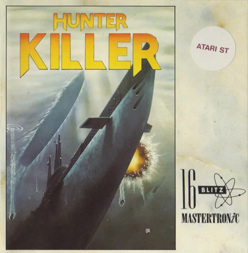 Hunter Killer (Europe) (v1.01) (Budget - 16 Blitz) cover art for Atari ST