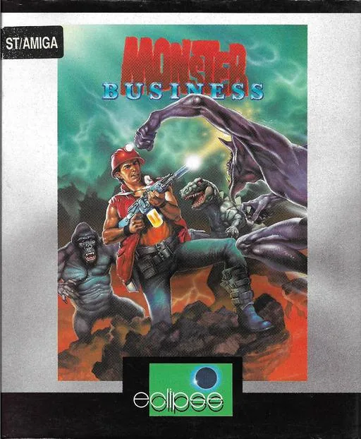 Monster Business (Europe) (Amiga + ST) cover art for Atari ST