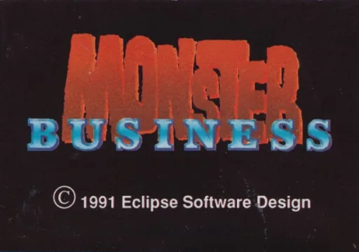 Monster Business (Europe) (Amiga + ST) title screen