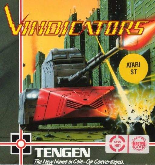 Vindicators cover art for Atari ST