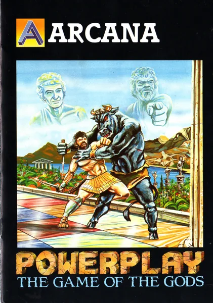 Powerplay - The Game of the Gods cover art for Atari ST