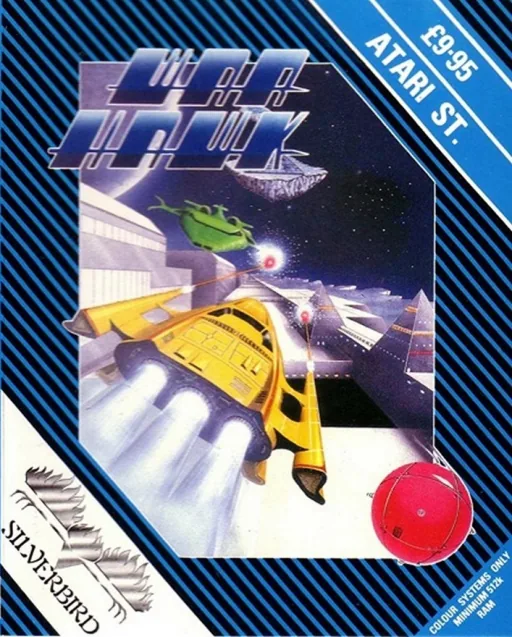 Warhawk cover art for Atari ST
