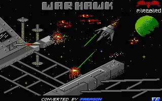 Warhawk title screen