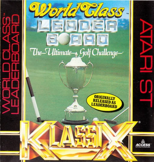 Leader Board Tournament (Europe) (Compilation - Leader Board Birdie) cover art for Atari ST